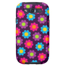 Kundengerechter Pop-Blumen-Power Galaxy SIII Hülle