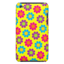 Kundengerechter Pop-Blumen-Power Case-Mate iPod Touch Case