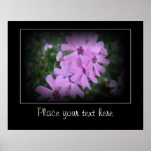 Kundengerechtes Frühlingsgarten-Motivation Plakat
