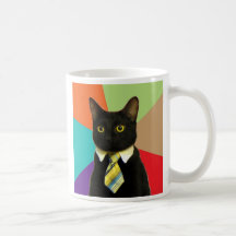 Kundenspezifische Geschäfts-Katzen-Kaffeetasse