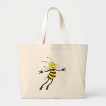 Kundenspezifische Hemden: Fliegen-Bienen-Hemden Leinentasche
