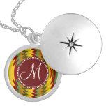 Kundenspezifische Monogramm-Initialen-Erde tont Kr Amulett