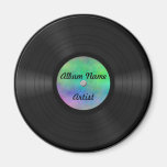 Kundenspezifische Vinylaufzeichnung Kühlschrankmagnete