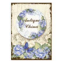 Kundenspezifischer antiker Chinashoppe-elegante Ge Visitenkartenvorlagen