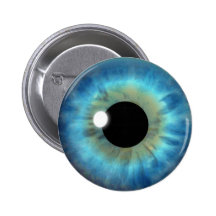 Kundenspezifischer cooler blaues Augen-Iris-Augapf Anstecknadelbutton