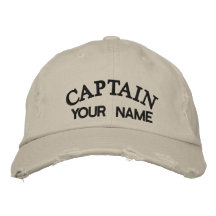 KUNDENSPEZIFISCHER KAPITÄN - gestickter Hut Baseballcap