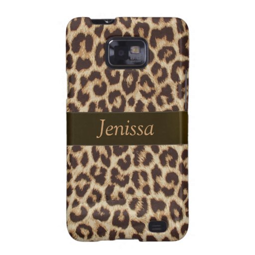 Kundenspezifischer Leopard-Druck-Samsung-Galaxie-K Samsung Galaxy S2 Hüllen
