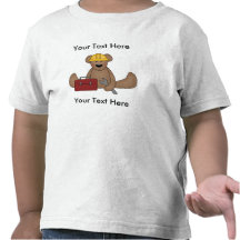 Kundenspezifisches Bärn-Bau-T-Shirt