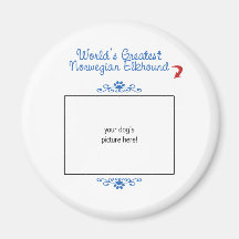 Kundenspezifisches Foto! Weltbester Norweger Elkho Magnete