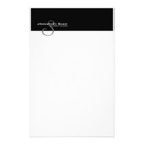 Kundenspezifisches Monogramm 5S büropapier