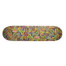 Kundenspezifisches Skateboard "des Roboters" Personalisierte Skateboarddecks