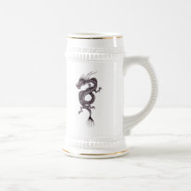 Kunst-Becherentwurf des chinesischen Drachen grafi Tasse