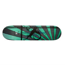 Kunst deco1burn112.ai skateboard brett