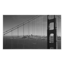 Kunst-Druck San Francisco durch Golden Gate B Kunstphotos