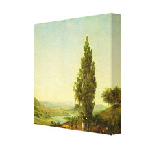 Kunst Friedrich Casper Leinwand Druck
