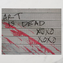 Kunst ist tot flyer