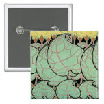 Kunst Nouveau Muster #10 Buttons