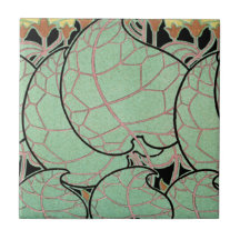 Kunst Nouveau Muster #10 Keramikfliese