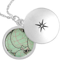 Kunst Nouveau Muster #10 Personalisierter Schmuck