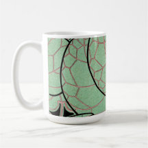 Kunst Nouveau Muster #10 Tasse