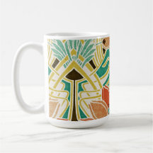 Kunst Nouveau Muster #11 Kaffee Tassen