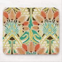 Kunst Nouveau Muster #11 Mousepads