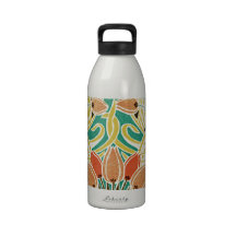 Kunst Nouveau Muster #11 Wasserflasche