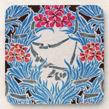 Kunst Nouveau Muster #6 Drink Untersetzer