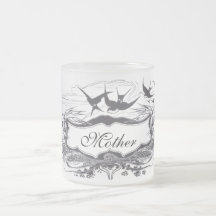 Kunst Nouveau Mutter Kaffee Tasse