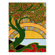 Kunst Nouveau Postkarte: La Libre Esthétique