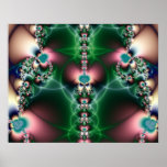 Kunst-Plakat des Fraktal-Chronics-7