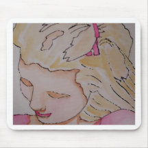 Kunst u. Entwurf "Prinzessin-Girl" CricketDiane Mousepad