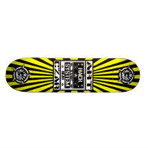 Kunst-Zar - zerhacken Sie das Skateboard des Syste Skateboard Deck