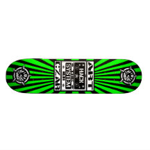 Kunst-Zar - zerhacken Sie das System (Gift) - Skat Skateboardbrett