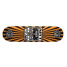 Kunst-Zar - zerhacken Sie das System (Tiger) - Ska Skateboardbretter