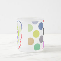 Künstlerischer Polka-Punkt-Schmetterlings-Becher tassen