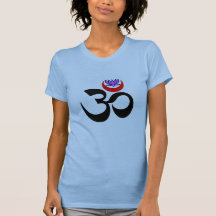 Künstlerisches OM - Das Yoga-T-Shirts der Frauen