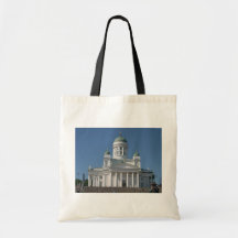 Kupfer-Gewölbte Kirche in Helsinki Tragetaschen