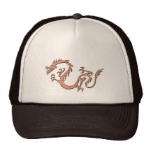 KUPFERNER DRACHE RETROKAPPE