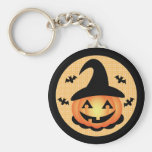 Kürbis-Hexe Keychain Schlüsselanhänger