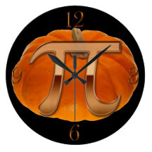 Kürbis-PU die Wanduhr lustiger Mathe-Liebhaber Uhren