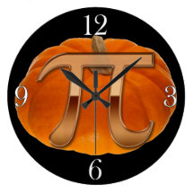 Kürbis-PU die Wanduhr lustiger Mathe-Liebhaber Uhren