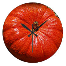 Kürbis-Wanduhr Wanduhren