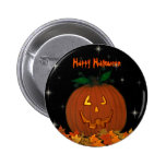 Kürbislaterne-glücklicher Halloween-Knopf Anstecknadelbutton