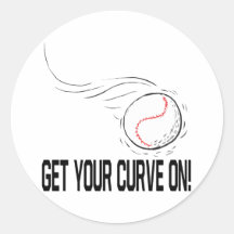 Kurven-Ball Sticker