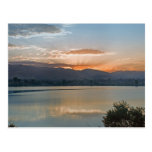kurz vor Sonnenaufgang Postkarte