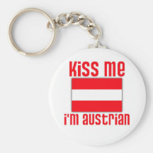 Küssen Sie mich, den ich österreichisch bin Schlüsselband