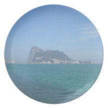 Küstenansichten - der Felsen von Gibraltar Party Teller