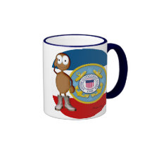 Küstenwache-Dunkelheitshaut Tee Tasse