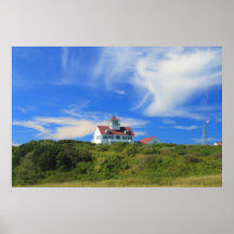 Küstenwache-Strand-Stations-Cape Cod-Staatsangehör Plakate